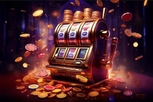 Permainan Galactic Gems dengan tema futuristik dan grid dinamis di platform zoritropa